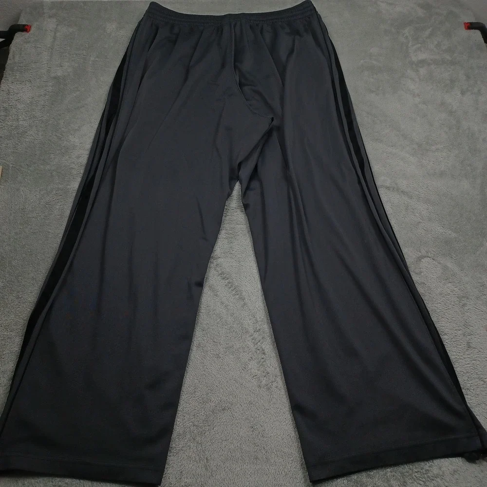 Nike Pants Mens XXL Black Activewear Pockets Gym Training Wide Leg Basketball